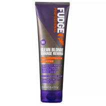 FUDGE PROFESSIONAL Clean Blonde Damage Rewind Violet-Toning Shampoo