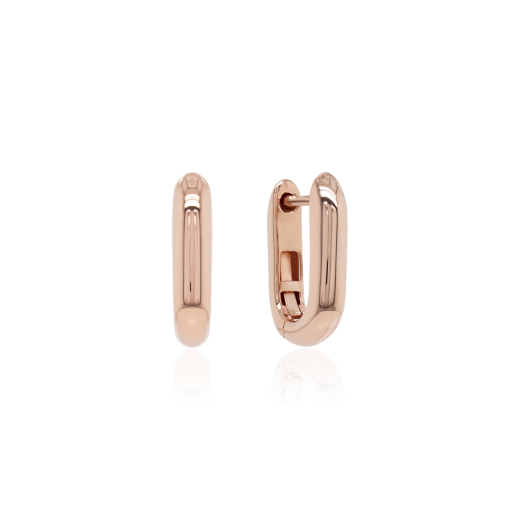 MARMARA STERLING 925 Silver Link Base Rings, Rose Gold