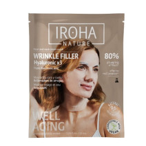 IROHA NATURE Face & Neck Mask Triple Ha Wrinkle Filler And Anti Age