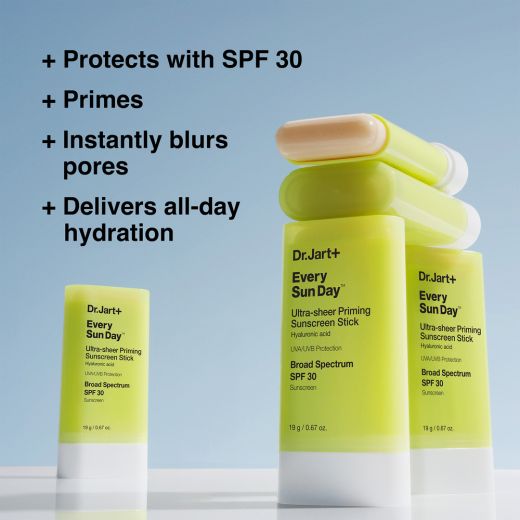 DR.JART+ Every Sun Day™ Ultra-Sheer Priming Sunscreen Stick SPF 30