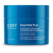 KORFF Essential 2 In 1 Purifying And Scrub Mask 