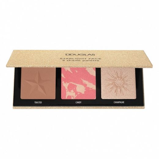 DOUGLAS COLLECTION MAKE UP - Starlight Face 3 Shade Palette