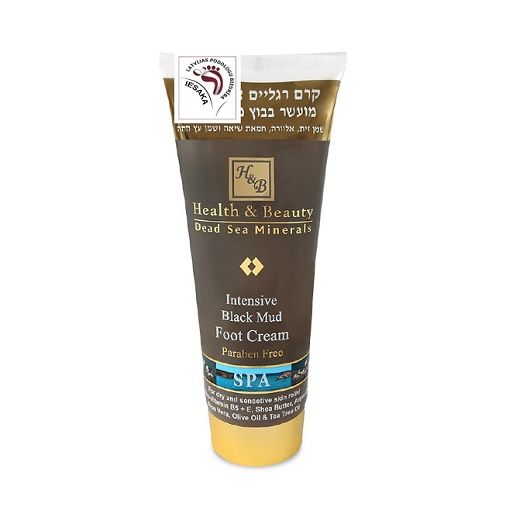 Health and Beauty Intensive Black Mud Foot Cream
