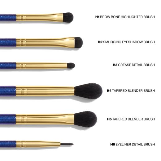 Morphe The More, The Merrier 6-piece Eye Brush Set