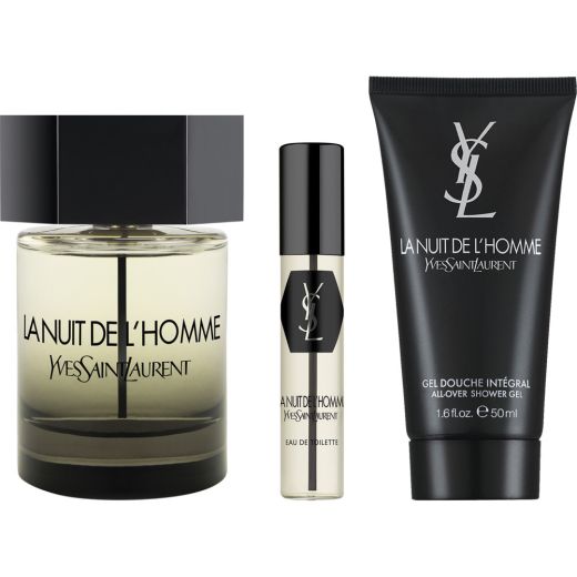 YVES SAINT LAURENT La Nuit De L’homme Gift Set For Men With EDT