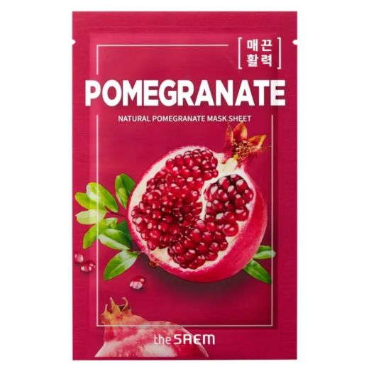 THE SAEM Natural Pomegranate Mask Sheet 