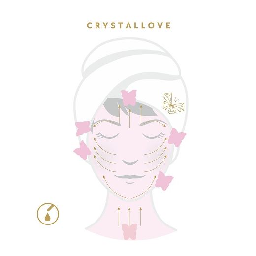 Crystallove Rose Quartz gua Sha