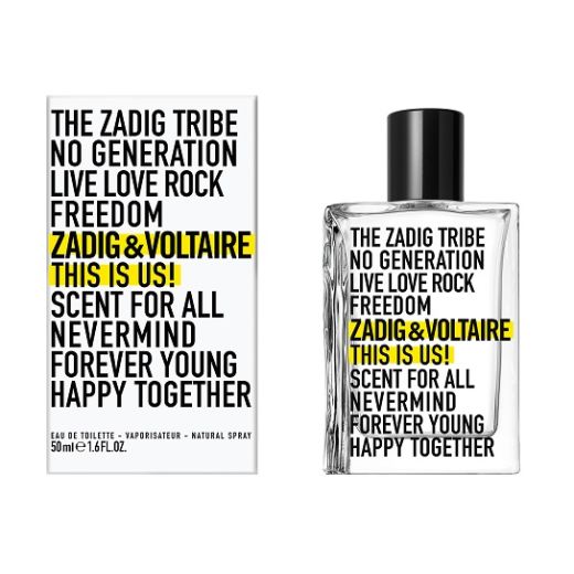 Zadig & Voltaire This Is Us!  (Tualetes ūdens sievietei un vīrietim)