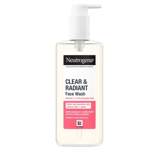 NEUTROGENA Clear&Radiant Face Wash With Vitamin C + 0.5% Salicylic Acid