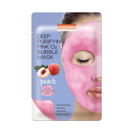 PUREDERM Bubble Mask Pink