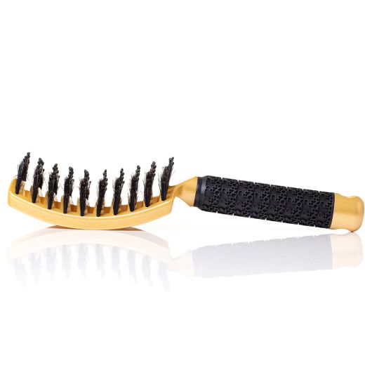 ONE:ZERO Detangling Hair Comb - Gold