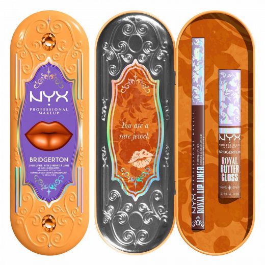 NYX PROFESSIONAL MAKEUP Bridgerton Royal Treasures Lip Kit 