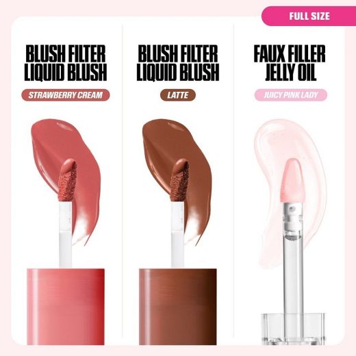 HUDA BEAUTY Lip & Cheek Set