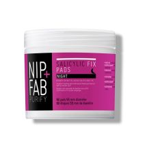 NIP+FAB Salicylic Fix Night Pads  (Attīrošas nakts plāksnītes problemātiskai ādai)