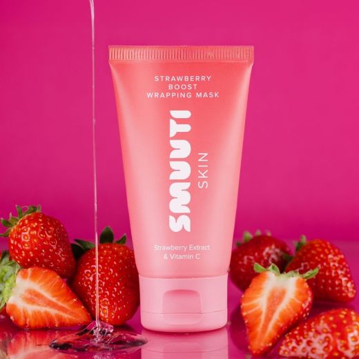 SMUUTI SKIN Strawberry Boost Wrapping Mask