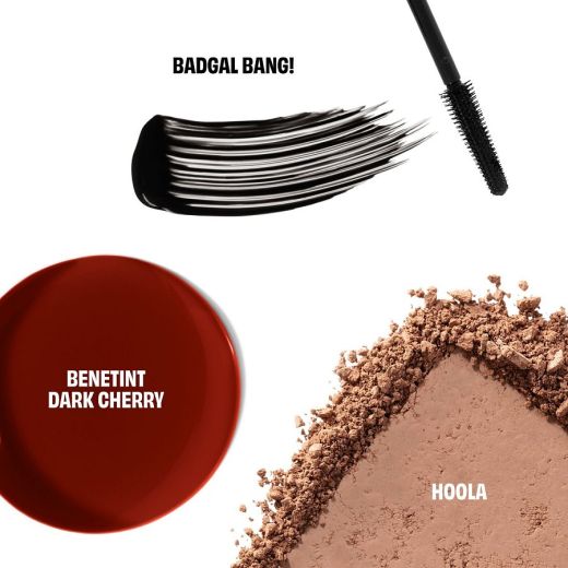 BENEFIT COSMETICS Beneville Beauty Salon - Your Holiday Bestsellers Trio Christmas Beauty Set