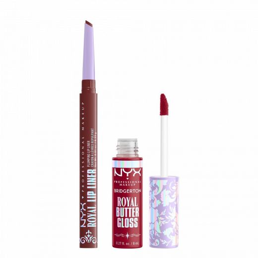 NYX PROFESSIONAL MAKEUP Bridgerton Royal Treasures Lip Kit 