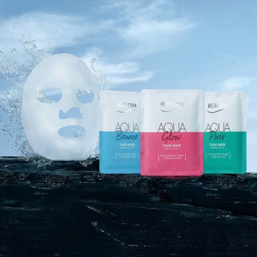 Biotherm Aqua Super Mask Glow  (Mitrinoša sejas maska)