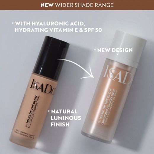 ISADORA The Wake Up The Glow Luminous Foundation 