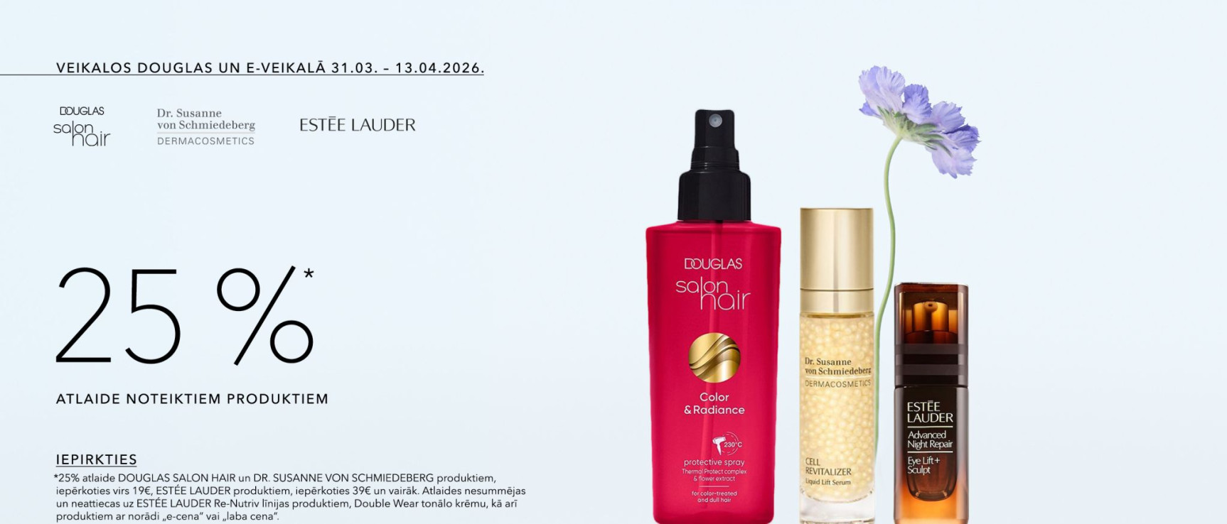 25% noteiktiem produktiem