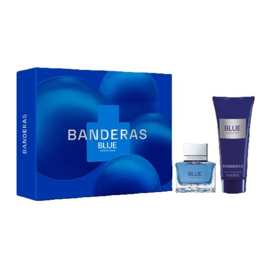 BANDERAS Blue Seduction Men Set 