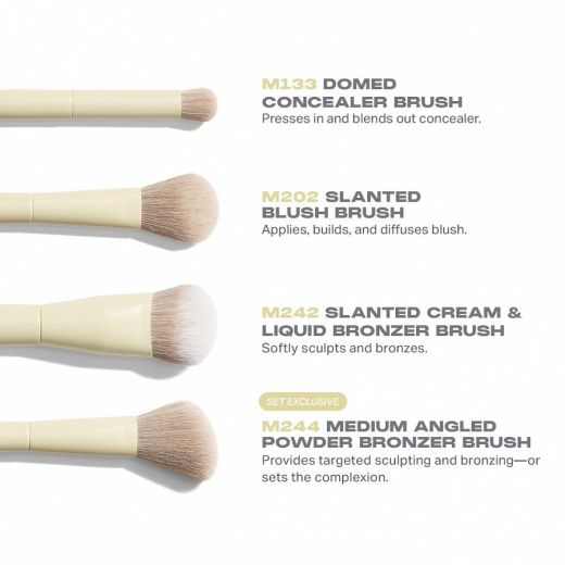 MORPHE Buttery Blends 4-Piece Face Brush Set