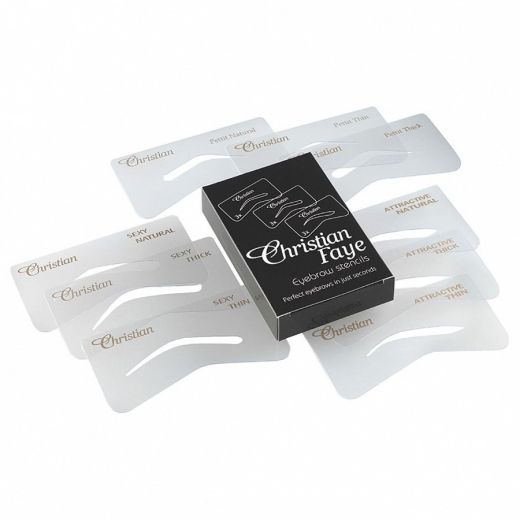 CHRISTIAN FAYE Eyebrow Stencil Set SPA