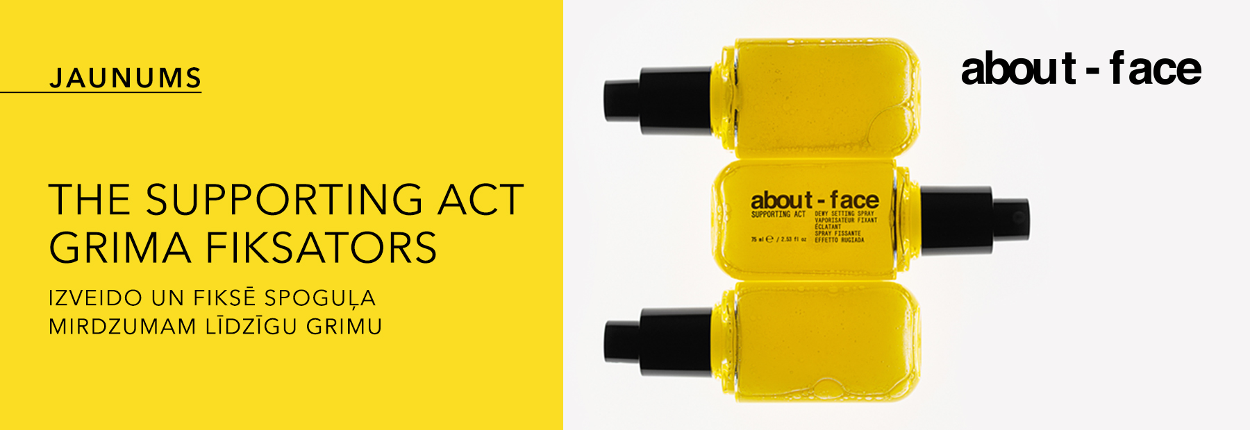 ABOUT FACE Supporting Act Setting Spray