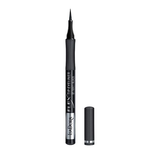 Isadora Flex Tip Eye Liner  (Acu laineris ar lokanu aplikatoru)