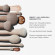 MORPHE Oat Latte 5-Piece Face & Eye Brush Set