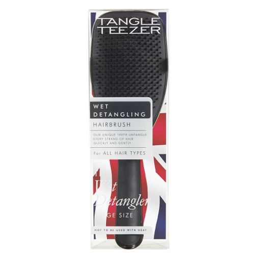 Tangle Teezer Large Wet Black Gloss  (Matu ķemme)