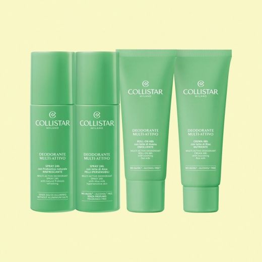 COLLISTAR Multi-Active Deodorant Roll-On 48H With Soothing Oat Milk 
