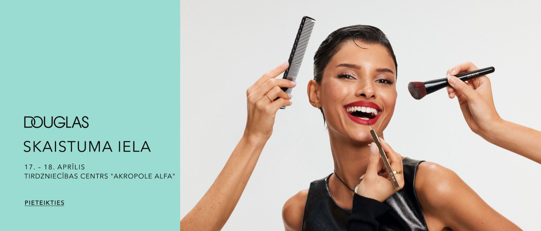 Skaistuma iela Akropole Alfa  no 17 aprīļa - piesakies