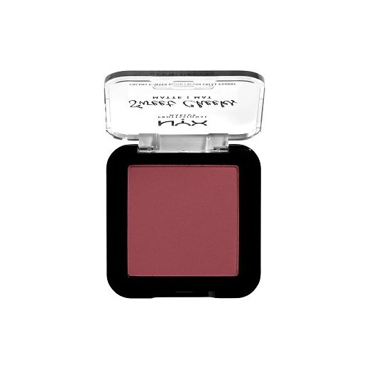 NYX Professional Makeup Sweet Cheeks Creamy Powder Blush Matte  (Matēts vaigu sārtums)