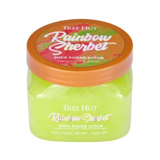 TREE HUT Shea Sugar Scrub Rainbow Sherbet