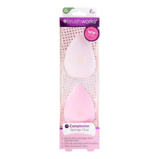 BrushWorks Complexion Sponge Duo