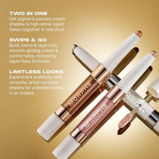 MORPHE Trophy Wife Mixed Signals Dual-Ended Cream & Liquid Shadow Stick