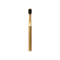 AUREZZI Toothbrush Black Bristles 24K Gold Medium Firmness