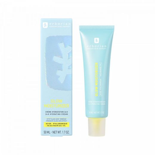 ERBORIAN Glow Moisturizer, 24 H Hydrating Cream