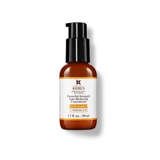 Kiehl's Powerful-Strength Vitamin C Serum (Serums no 12,5% C vitamīna un hialuronskābes)