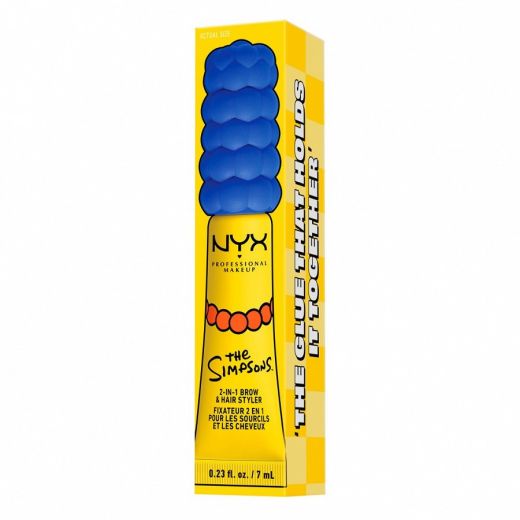 NYX PROFESSIONAL MAKEUP Simpsons Marge Simpson Mega Glue 2-In-1 Brow & Hair Styler