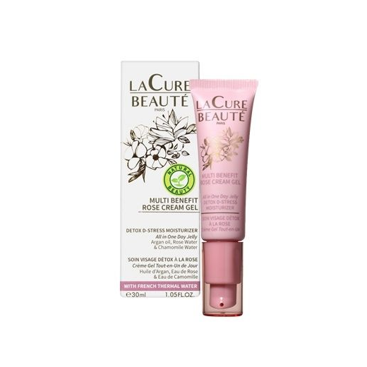La Cure Beauté Multi Benefit Rose Cream Gel  (Daudzveidīgas iedarbības rožu želeja sejai)