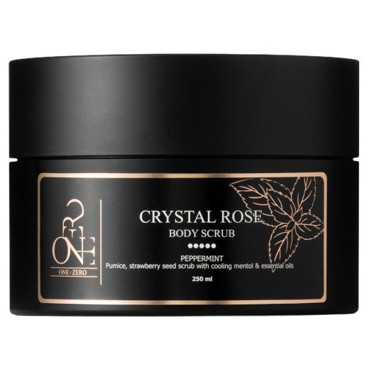 ONE:ZERO Crystal Rose Body Scrub 