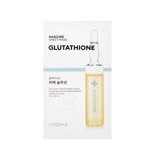 MISSHA Mascure Whitening Solution Sheet Mask Glutathione