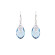 Marmara Sterling Teardrop Earrings  (Sudraba auskari ar kristāliem)