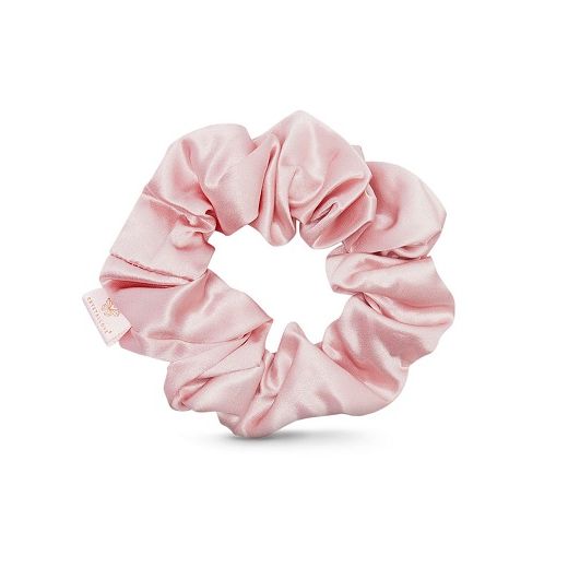 Crystallove Silk Scrunchie - Rose