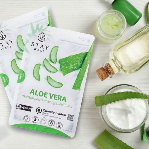 STAY WELL Vegan Sheet Mask - Aloe