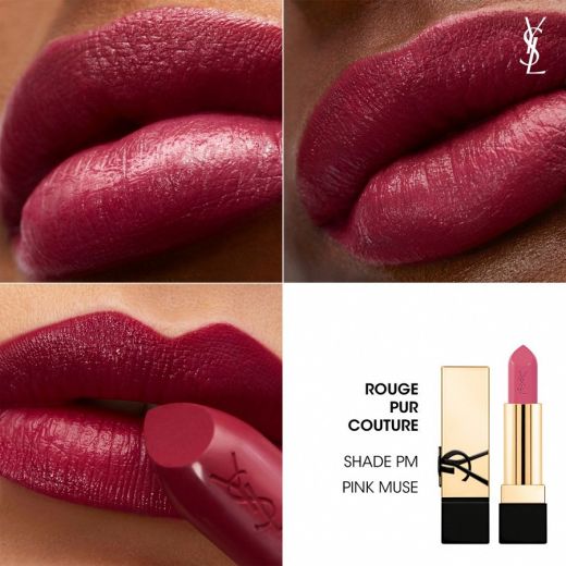 YVES SAINT LAURENT Rouge Pur Couture Refillable Satin Lipstick