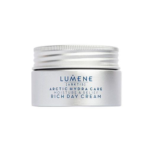 Lumene Arctic Hydra Care Moisture & Relief Rich Day Cream  (Barojošs dienas krēms sausai jutīgai