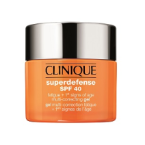 Clinique Superdefense SPF 40 Fatigue + 1st Signs of Age Mutli-Correcting Gel  (Atsvaidzinoša želeja 